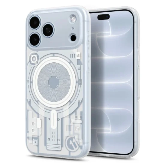 Калъф за телефон за iPhone 18 Pro / iPhone 17 Pro C11 Ultra Hybrid MagFit Element (ACS12308) - Spigen - Бял