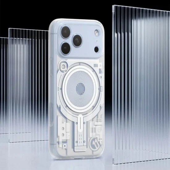 Калъф за телефон за iPhone 18 Pro / iPhone 17 Pro C11 Ultra Hybrid MagFit Element (ACS12308) - Spigen - Бял