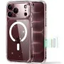 Калъф за телефон за iPhone 18 Pro / iPhone 17 Pro Classic Hybrid HaloLock - ESR - Прозрачен с блясък