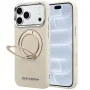 Калъф за телефон за iPhone 18 Pro / iPhone 17 Pro Ring Stand 360 Saffiano MagSafe (KLHMP18L6PSARSKME) - Karl Lagerfeld - Бежов