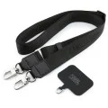 Калъф за телефон за iPhone 18 Pro / iPhone 17 Pro Saffiano K&C Heads Pins Logo Crossbody (KLHCP18LPSWFDHPSR) - Karl Lagerfeld - Бордо