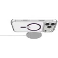 Калъф за телефон за iPhone 18 Pro / iPhone 17 Pro Ultra Hybrid MagSafe (ACS12335) - Spigen - Прозрачен / Тъмна череша