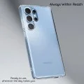 Калъф за телефон за iPhone 18 Pro / iPhone 17 Pro Ultra Hybrid MagSafe (ACS12335) - Spigen - Прозрачен / Тъмна череша