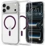 Калъф за телефон за iPhone 18 Pro / iPhone 17 Pro Ultra Hybrid MagSafe (ACS12335) - Spigen - Прозрачен / Тъмна череша