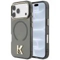 Калъф за телефон за iPhone 18 Pro / iPhone 17 Pro IML K Head Logo MagSafe (KLHMP18L5HTMKHDK) - Karl Lagerfeld - Черен
