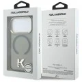 Калъф за телефон за iPhone 18 Pro / iPhone 17 Pro IML K Head Logo MagSafe (KLHMP18L5HTMKHDK) - Karl Lagerfeld - Черен