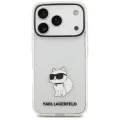 Калъф за телефон за iPhone 18 Pro / iPhone 17 Pro IML NFT Choupette (KLHCP18LHNCHTCT) - Karl Lagerfeld - Прозрачен