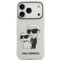 Калъф за телефон за iPhone 18 Pro / iPhone 17 Pro IML NFT Glitter K&C (KLHCP18LHNKCTGT) - Karl Lagerfeld - Прозрачен