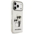 Калъф за телефон за iPhone 18 Pro / iPhone 17 Pro IML NFT Glitter K&C (KLHCP18LHNKCTGT) - Karl Lagerfeld - Прозрачен