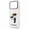 Калъф за телефон за iPhone 18 Pro / iPhone 17 Pro IML NFT Glitter K&C (KLHCP18LHNKCTGT) - Karl Lagerfeld - Прозрачен