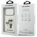 Калъф за телефон за iPhone 18 Pro / iPhone 17 Pro IML NFT Glitter K&C (KLHCP18LHNKCTGT) - Karl Lagerfeld - Прозрачен