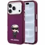 Калъф за телефон за iPhone 18 Pro / iPhone 17 Pro IML Ikonik Sketch Print MagSafe (KLHMP18L6HKIKDR) - Karl Lagerfeld - Бордо