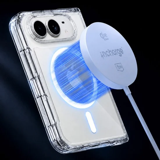 Калъф за телефон за iPhone Duo Armor MagCase - 3mk - Прозрачен