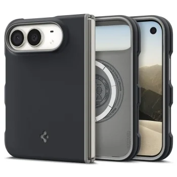 Калъф за телефон за iPhone Duo Nano Pop MagSafe (ACS11687) - Spigen - Черен