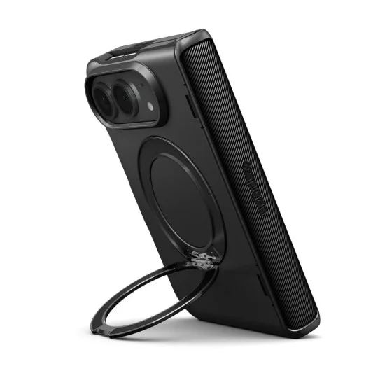 Калъф за телефон за iPhone Duo Slim Armor Pro S MagSafe (ACS11780) - Spigen - Черен
