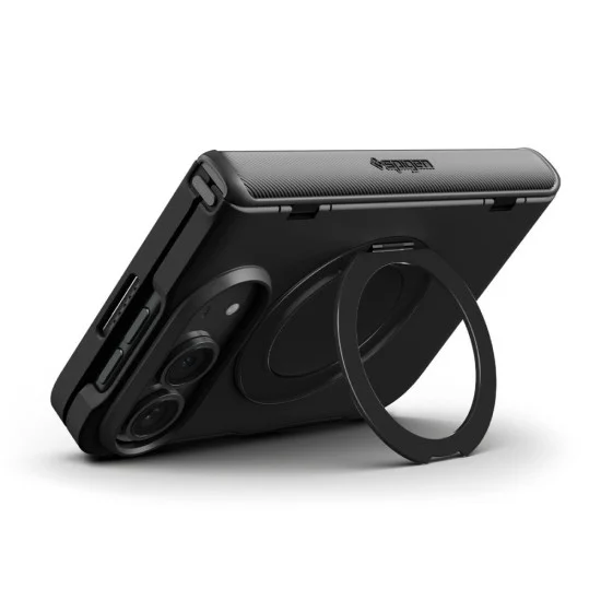 Калъф за телефон за iPhone Duo Slim Armor Pro S MagSafe (ACS11780) - Spigen - Черен