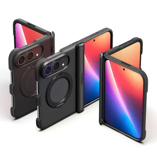Калъф за телефон за iPhone Duo Slim Armor Pro S MagSafe (ACS11780) - Spigen - Черен