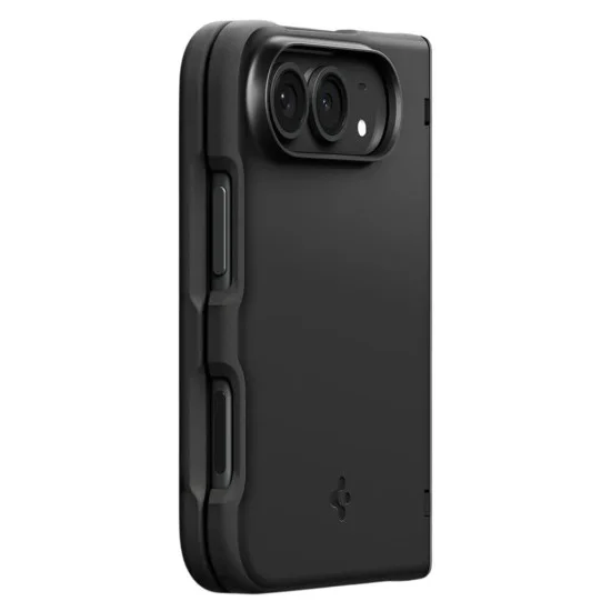 Калъф за телефон за iPhone Duo Thintech Pro MagSafe (ACS11696) - Spigen - Черен