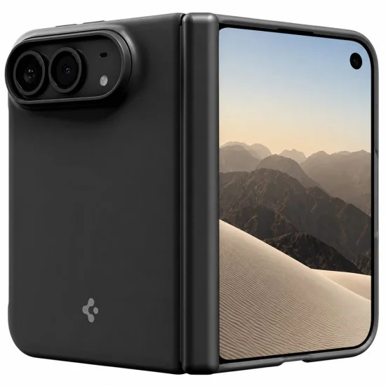 Калъф за телефон за iPhone Duo Thintech Pro MagSafe (ACS11696) - Spigen - Черен