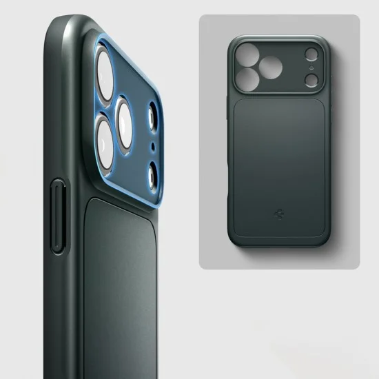 Калъф за телефон за iPhone Duo Thintech Pro MagSafe (ACS11696) - Spigen - Черен