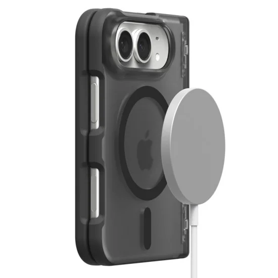Калъф за телефон за iPhone Duo Ultra Hybrid Pro MagSafe (ACS11689) - Spigen - Матиран черен
