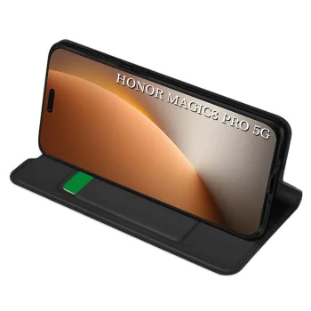 Калъф тип книга – Techsuit Magskin Book – Honor Magic8 Pro – Черен