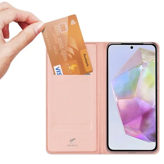 Калъф тип тефтер Dux Ducis Skin Pro - Samsung Galaxy A36 5G / A56 5G - Черен