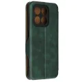 Калъф тип тефтер за Honor 400 Smart 5G / 400 Smart 4G / X7d 4G - Techsuit Safe Wallet Plus - Зелен