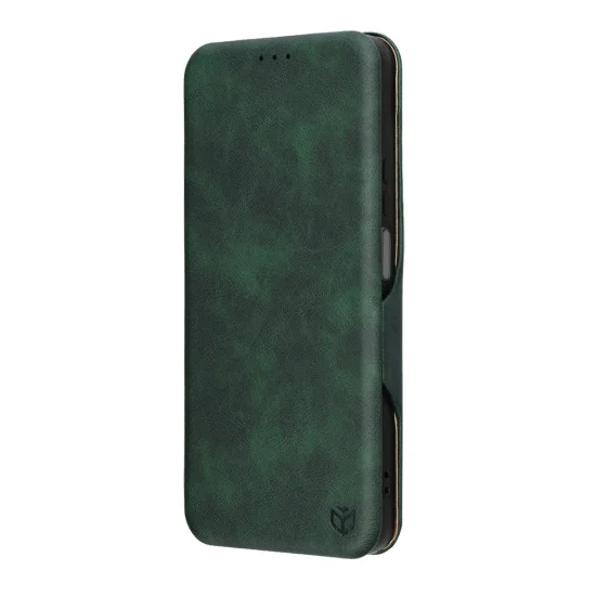 Калъф тип тефтер за Honor 400 Smart 5G / 400 Smart 4G / X7d 4G - Techsuit Safe Wallet Plus - Зелен