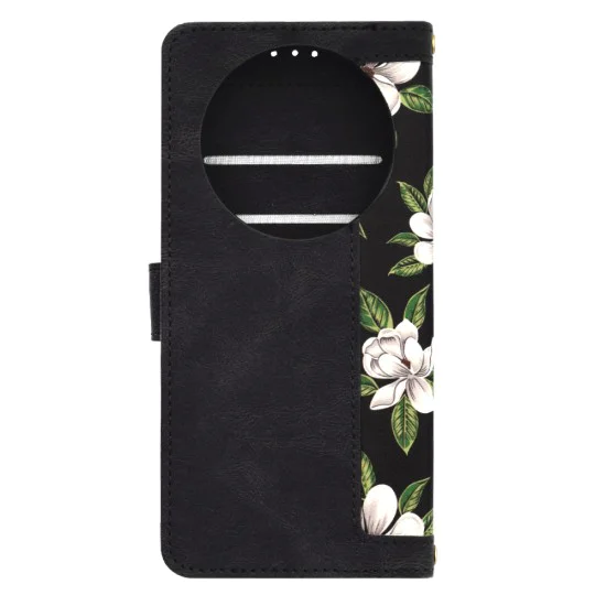 Калъф тип тефтер за Honor Magic8 Lite - Techsuit FlipCraft - Flowers of the Dawn