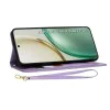 Калъф тип тефтер за Honor Magic8 Lite - Techsuit FlipCraft - Mysterious Purple