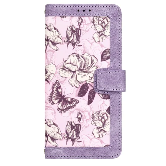 Калъф тип тефтер за Honor Magic8 Lite - Techsuit FlipCraft - Mysterious Purple