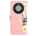 Калъф тип тефтер за Honor Magic8 Lite - Techsuit FlipCraft - Sweetheart Pink