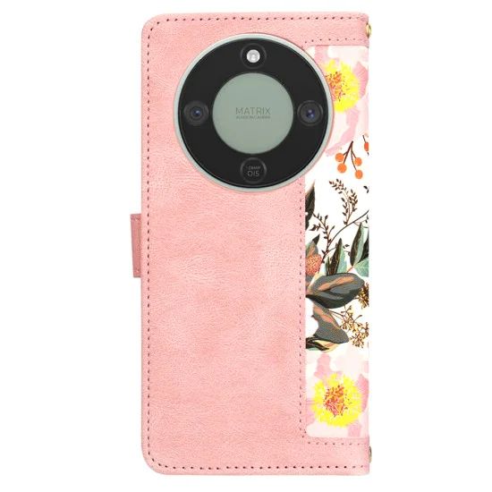 Калъф тип тефтер за Honor Magic8 Lite - Techsuit FlipCraft - Sweetheart Pink