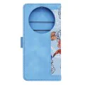 Калъф тип тефтер за Honor Magic8 Lite - Techsuit FlipCraft - Vibrant Blue