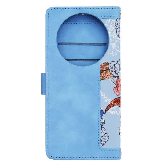 Калъф тип тефтер за Honor Magic8 Lite - Techsuit FlipCraft - Vibrant Blue