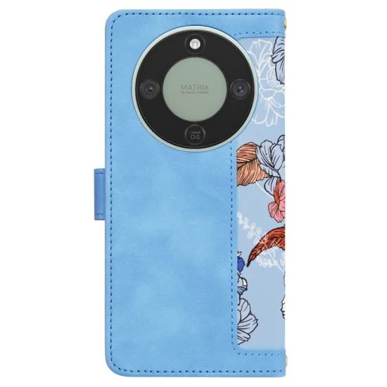 Калъф тип тефтер за Honor Magic8 Lite - Techsuit FlipCraft - Vibrant Blue
