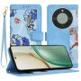 Калъф тип тефтер за Honor Magic8 Lite - Techsuit FlipCraft - Vibrant Blue