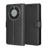 Калъф тип тефтер за Honor Magic8 Lite - Techsuit Leather Folio - Черен