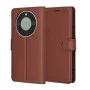 Калъф тип тефтер за Honor Magic8 Lite - Techsuit Leather Folio - Кафяв