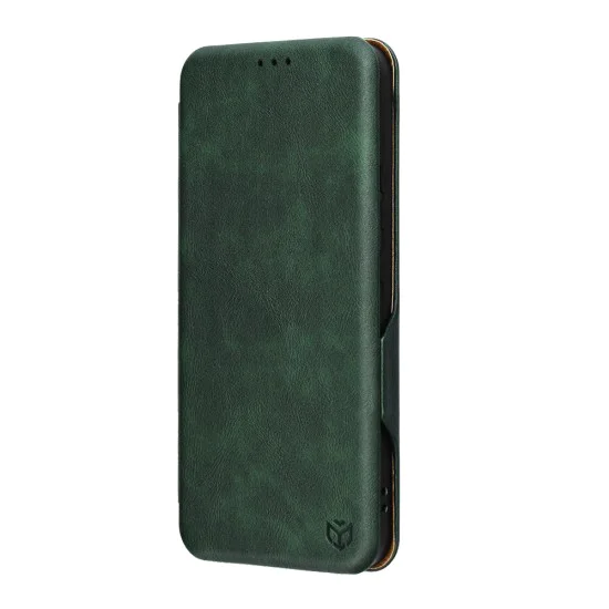 Калъф тип тефтер за Honor Magic8 Lite - Techsuit Safe Wallet Plus - Зелен