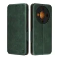 Калъф тип тефтер за Honor Magic8 Lite - Techsuit Safe Wallet Plus - Зелен