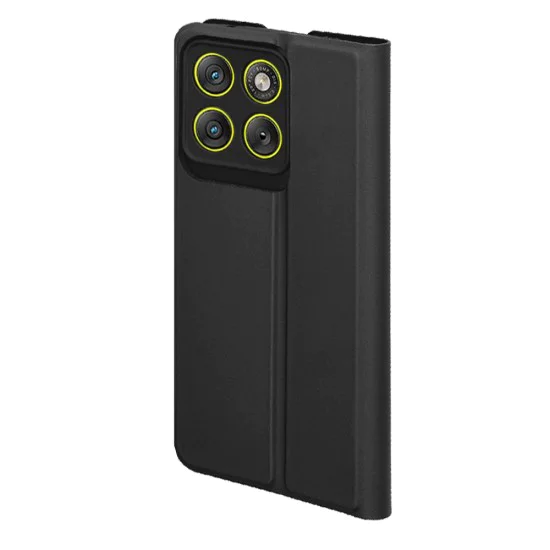 Калъф тип тефтер за Motorola Edge 70 - Techsuit Magskin Book - Черен