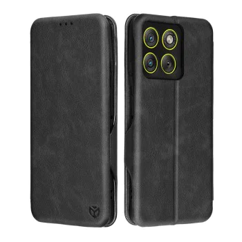 Калъф тип тефтер за Motorola Edge 70 - Techsuit Safe Wallet Plus - Черен