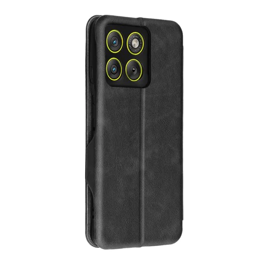 Калъф тип тефтер за Motorola Edge 70 - Techsuit Safe Wallet Plus - Черен