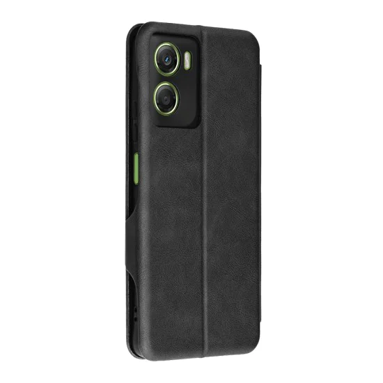 Калъф тип тефтер за Motorola Moto G06 - Techsuit Safe Wallet Plus - Черен