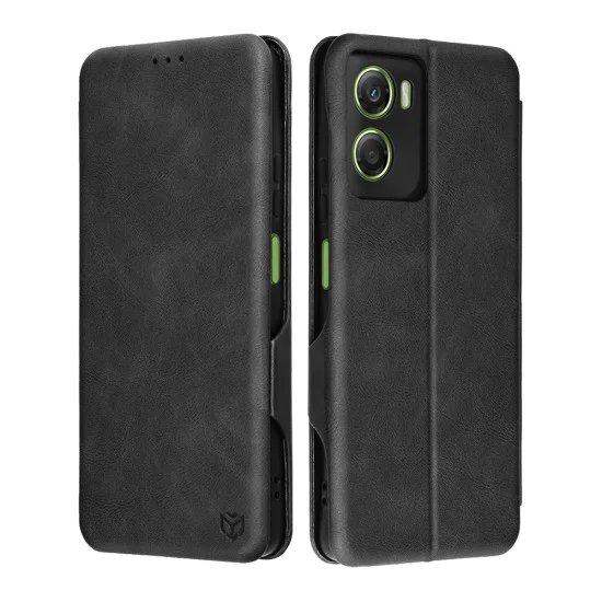 Калъф тип тефтер за Motorola Moto G06 - Techsuit Safe Wallet Plus - Черен
