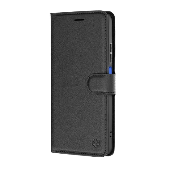 Калъф тип тефтер за Motorola Moto G37 / G37 Power / G47 - Leather Folio - Techsuit - Черен
