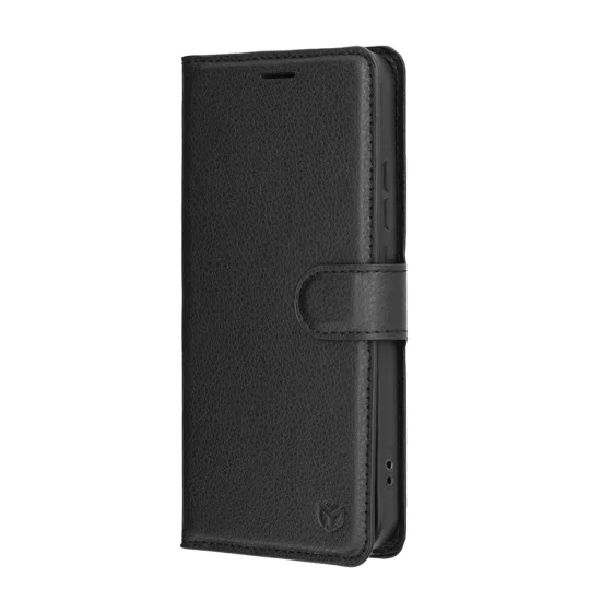 Калъф тип тефтер за Oppo A6 Pro 4G / 5G - Techsuit Leather Folio - Черен