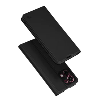 Калъф тип тефтер за Oppo A6 Pro 4G / 5G - Techsuit Magskin Book - Черен